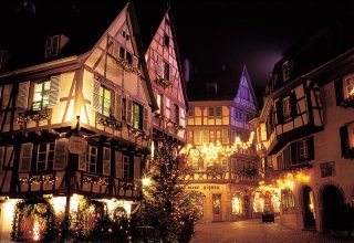 Alsace Christmas lights