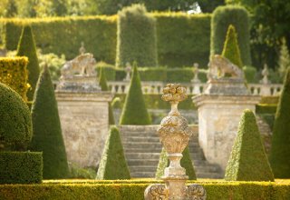 The gardens of the Château de Brécy