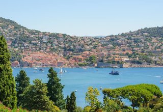 Villefranche-sur-Mer A view of the coast of Villefranche-sur-Mer