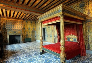The King's room in Blois castle The King's room in Blois