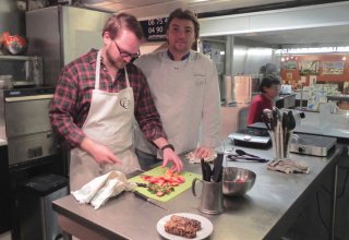 Take a cooking class and treat your friends to a delicious French meal 