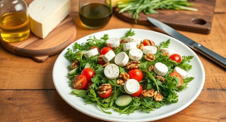Goat cheese salad