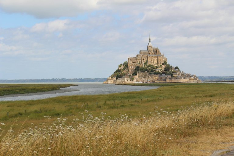 Mont Saint Michel Abbey and Bay, Normandy
