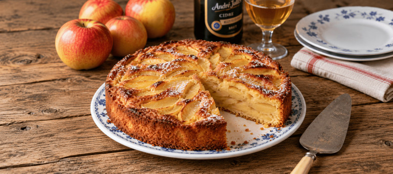 Normandy Apple Cake recipe