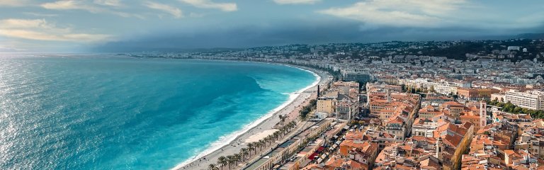 View of Nice France