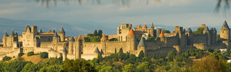 The Walled Fortress of Carcassonne