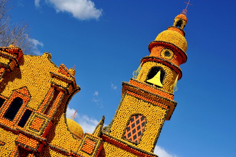 Menton Lemon Festival on the French Riviera