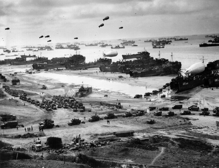 The D Day Landing in Normandy