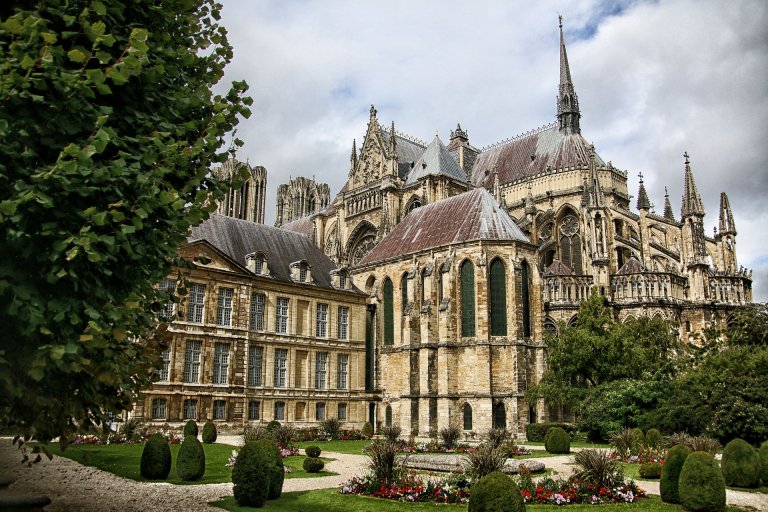 Reims Cathedral and the Palais du Tau
