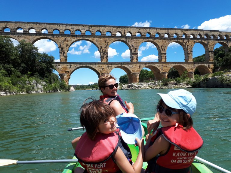 Pont du Gard on our road trip through Provence