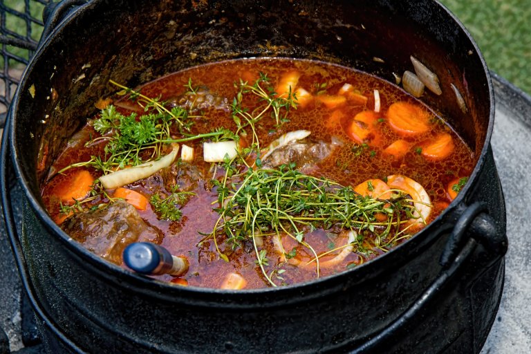 Stew in pot