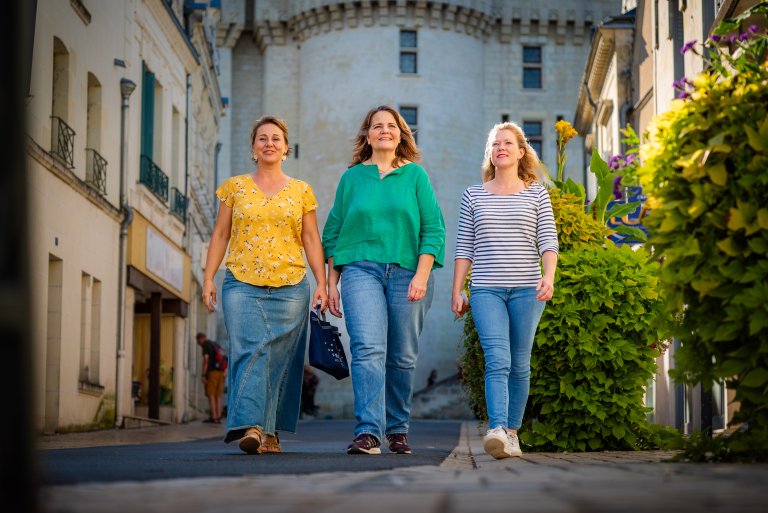 Emilie, Laura & Clelia in Langeais