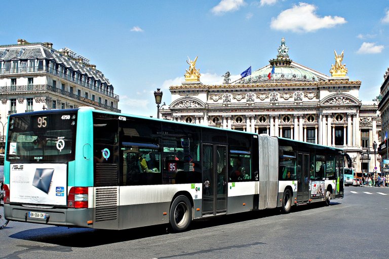 Buses in Paris
