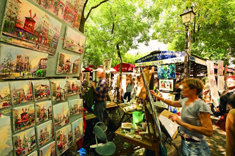 Painters on Place du Tertre