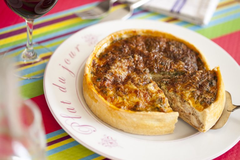 Touraine Rillons Quiche - Loire Valley Gastronomy