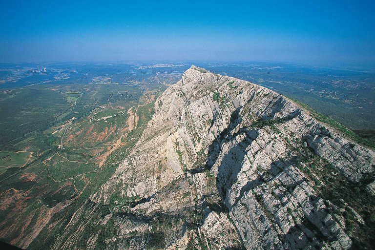 Mount Sainte Victoire near Aix en Provence inspired Cezanne