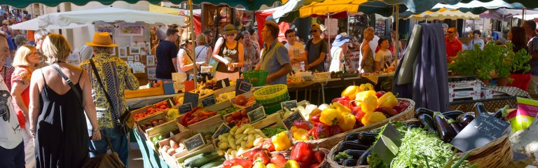 A market in Provence