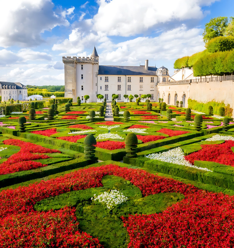 Villandry castle & gardens