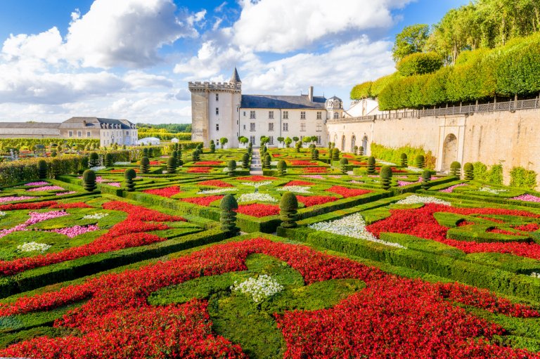 Villandry castle & gardens
