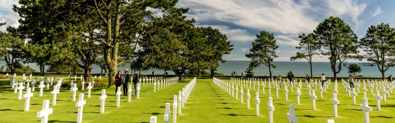 Colleville American Cemetery in Normandy