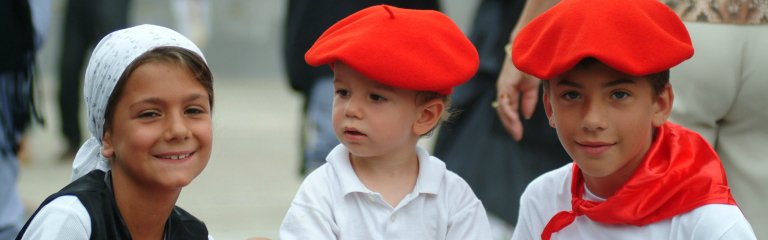 Traditional costumes from the Basque Country