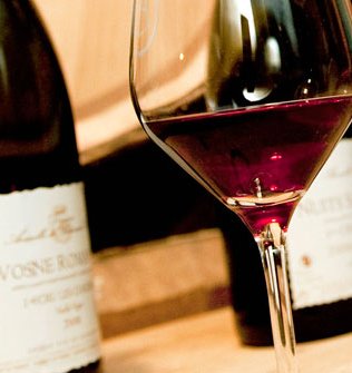 Burgundy wine tasting