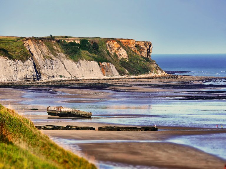 Arromanches cliffs