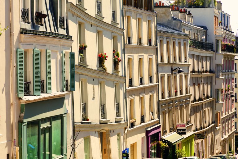 French old buildings