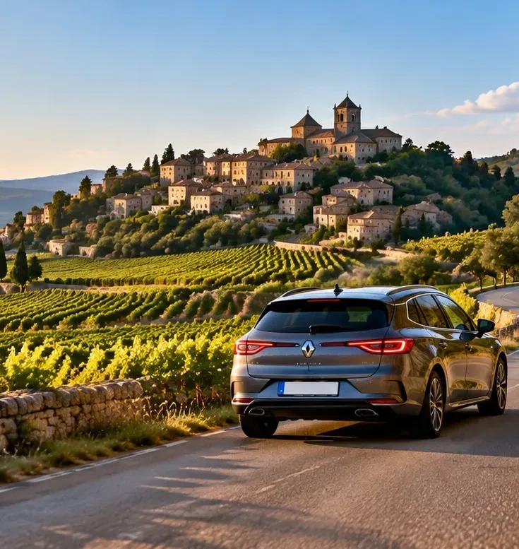 scenic self drive in france