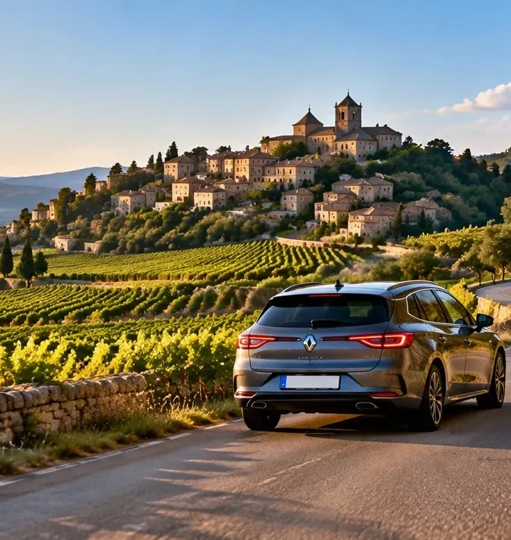 scenic self drive in france