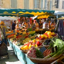 A market in Provence