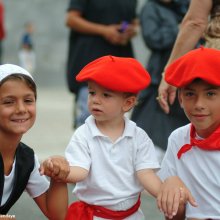 Traditional costumes from the Basque Country