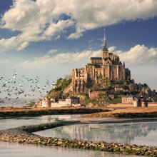 Famous Mont Saint Michel