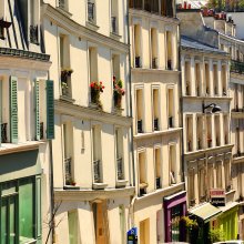 French old buildings