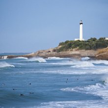 Surfers in the Basque Country