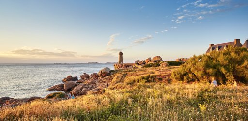 Pink Granite Coast at Sunset - ©Alexandre Lamoureux CRT Bretagne