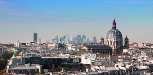view over Paris roofs view over Paris roofs