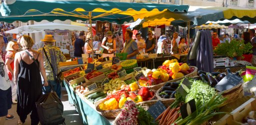 A market in Provence