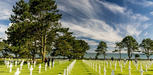 Colleville American Cemetery in Normandy