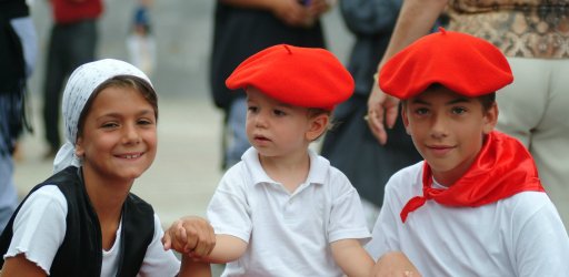 Traditional costumes from the Basque Country