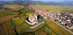 Hunawihr town in fall
