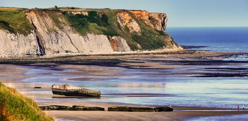 Arromanches cliffs