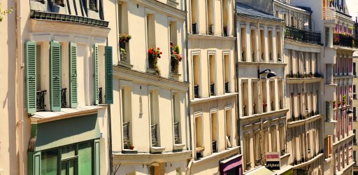 French old buildings