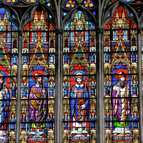 Bayeux Cathedral stainglasses