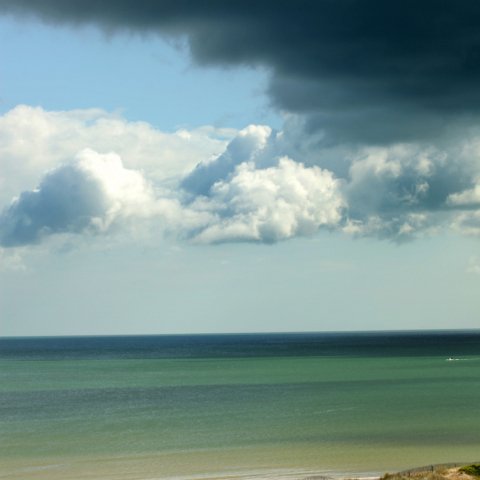 Omaha Beach in Normandy