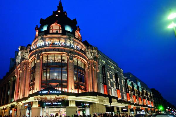 BHV grand magasin in le marais paris