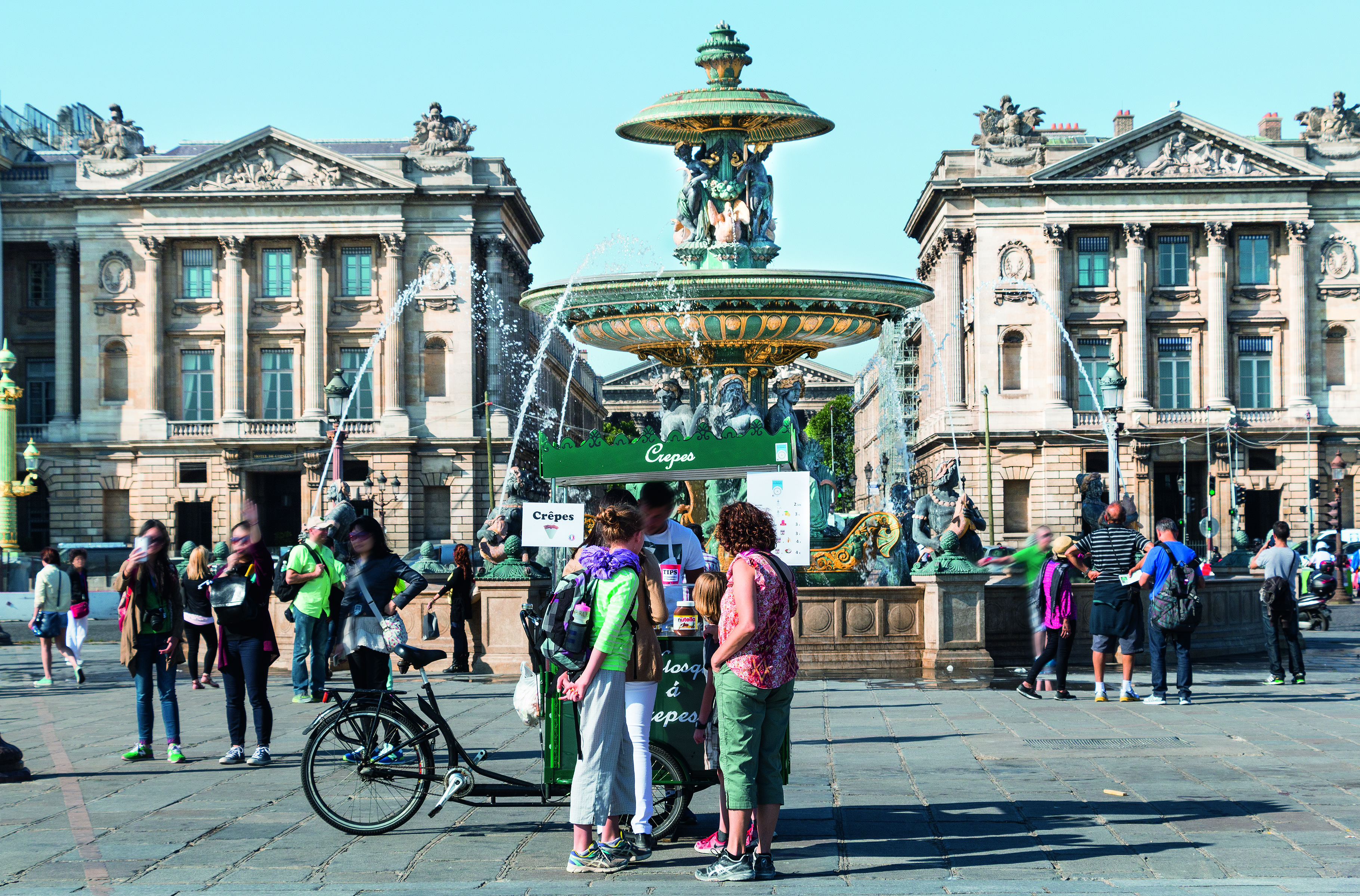 Concorde Square in paris, France