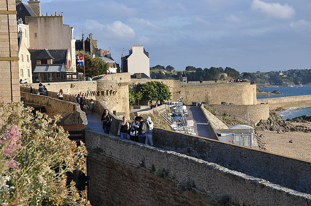 A Day in Saint-Malo - city ramparts