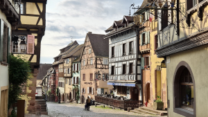 Riquewihr in the early summer