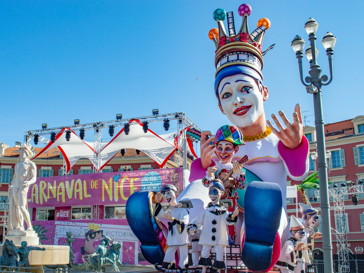 King of Carnival at Nice Carnival